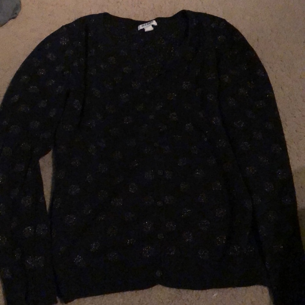 Polka dot cardigan